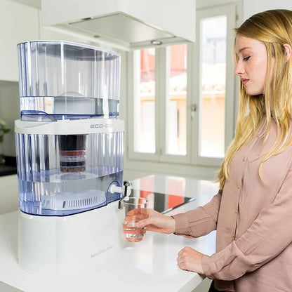 Eco-De Toren waterzuiveraar, 8 filtratiesystemen.