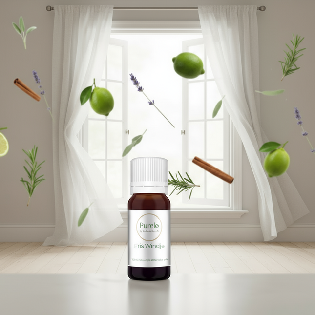 Fris Windje - 10 Ml - 100% Natuurzuivere Etherische Olie