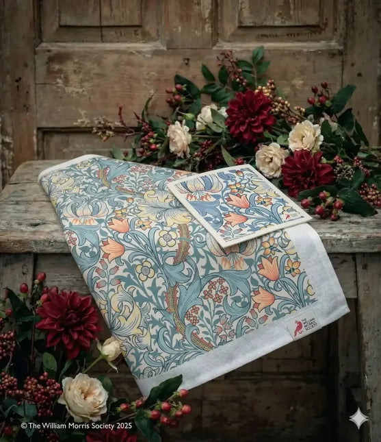 Giftset_Golden_Liliy_Blue_William_Morris - Richards-Specials-Store.com