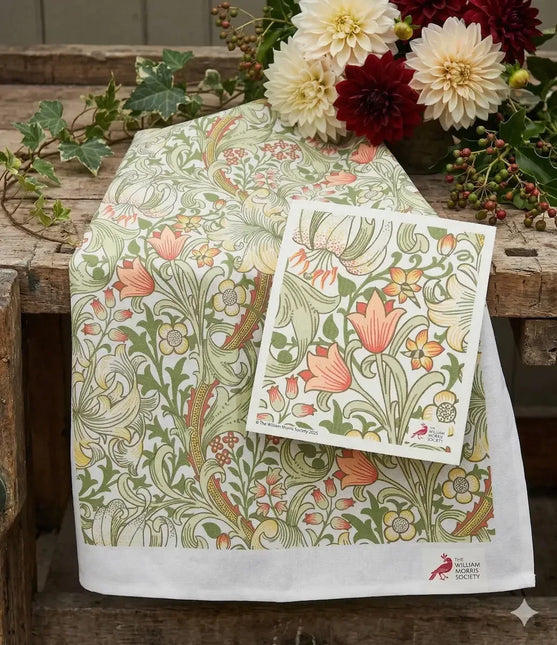 Giftset_Golden_Liliy_Green_William_Morris - Richards-Specials-Store.com