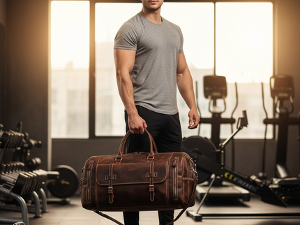 Alejandro - Lederen Reis/Sporttas | Richard's Specials