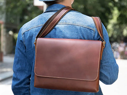 Antonio - Schouder/Documententas van Echt Leer | Richard's Specials