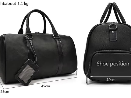 Rafael - Lederen Weekend/sporttas | Richard's Specials