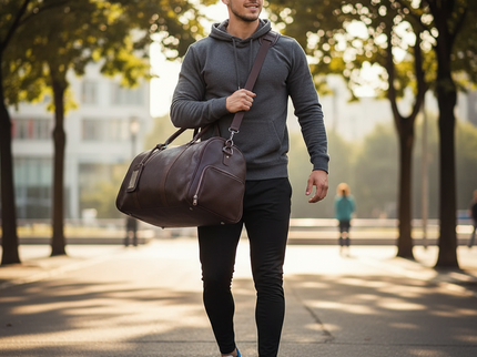 Rafael - Lederen Weekend/sporttas | Richard's Specials