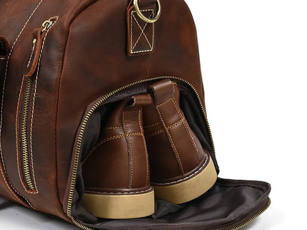 Alejandro - Lederen Reis/Sporttas | Richard's Specials