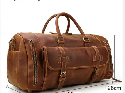 Alejandro - Lederen Reis/Sporttas | Richard's Specials