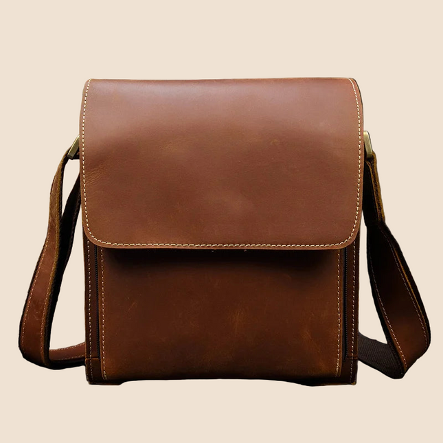 Bernardo - Echt Lederen Schouder/Documenten Tas | Richard's Specials