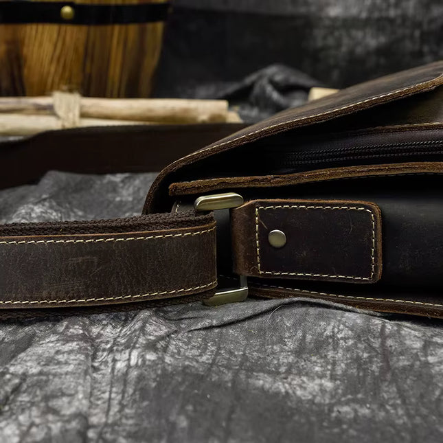 Bernardo - Echt Lederen Schouder/Documenten Tas | Richard's Specials - Richards-Specials-Store.com