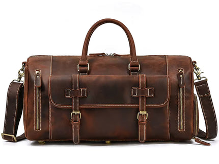 Alejandro - Lederen Reis/Sporttas | Richard's Specials