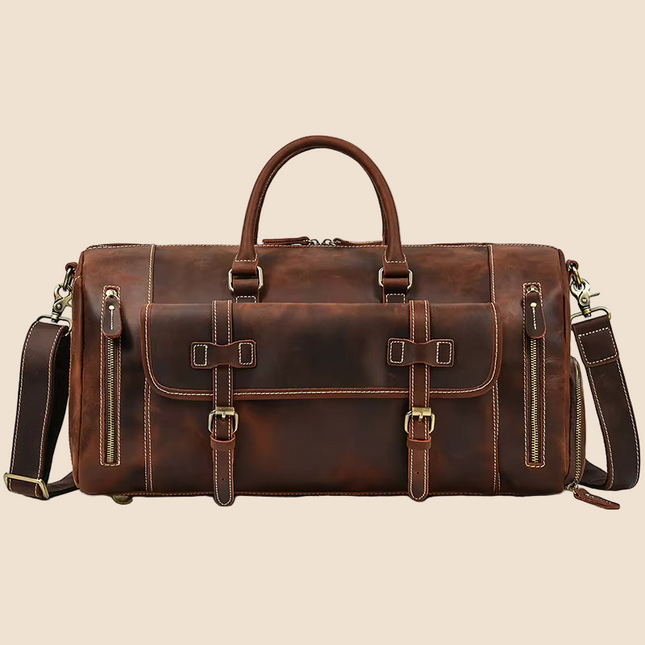 Alejandro - Lederen Reis/Sporttas | Richard's Specials