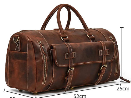 Alejandro - Lederen Reis/Sporttas | Richard's Specials