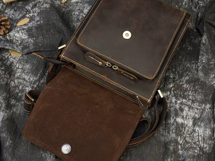 Bernardo - Echt Lederen Schouder/Documenten Tas | Richard's Specials