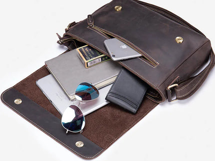 Antonio - Schouder/Documententas van Echt Leer | Richard's Specials