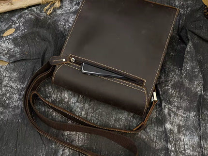 Bernardo - Echt Lederen Schouder/Documenten Tas | Richard's Specials