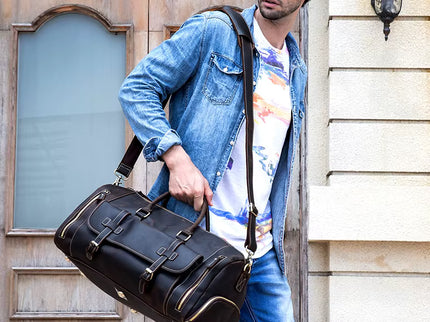 Alejandro - Lederen Reis/Sporttas | Richard's Specials