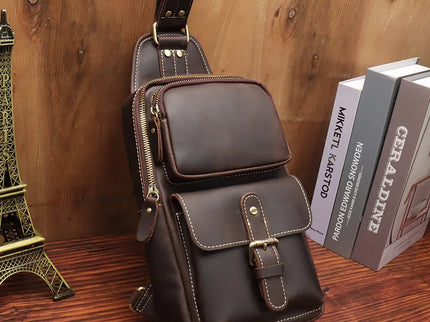 Paolo - Lederen Crossbody Tas | Richard's Specials