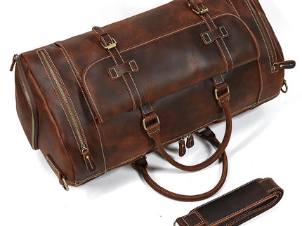 Alejandro - Lederen Reis/Sporttas | Richard's Specials