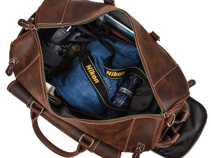 Alejandro - Lederen Reis/Sporttas | Richard's Specials