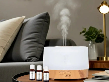 Aroma Diffuser Happiness Pro Lightwood pakket Herfst/Winter