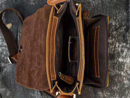 Bernardo - Echt Lederen Schouder/Documenten Tas | Richard's Specials