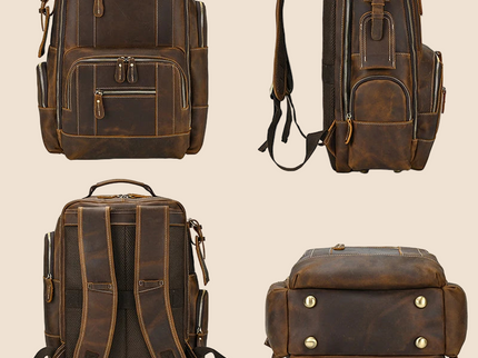 Mateo - Echt Lederen Rugtas | Richard's Specials