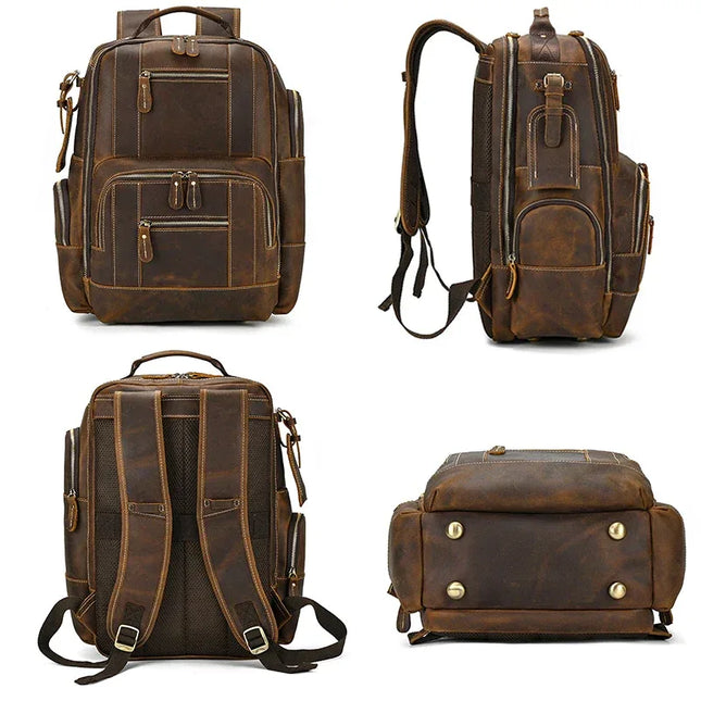 Mateo - Echt Lederen Rugtas | Richard's Specials - Richards-Specials-Store.com