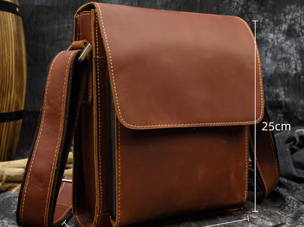 Bernardo - Echt Lederen Schouder/Documenten Tas | Richard's Specials