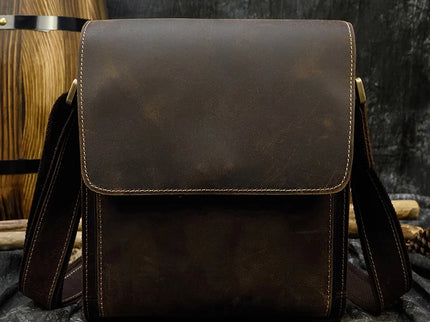 Bernardo - Echt Lederen Schouder/Documenten Tas | Richard's Specials