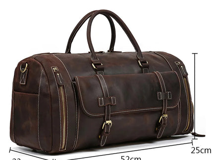 Alejandro - Lederen Reis/Sporttas | Richard's Specials