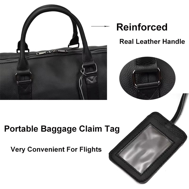 Rafael - Lederen Weekend/sporttas | Richard's Specials - Richards-Specials-Store.com