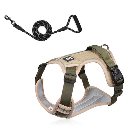Verstelbaar reflecterend hondentuig incl. riem