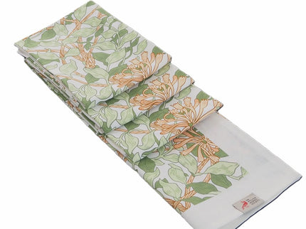 Halflinnen Theedoek William Morris Honeysuckle