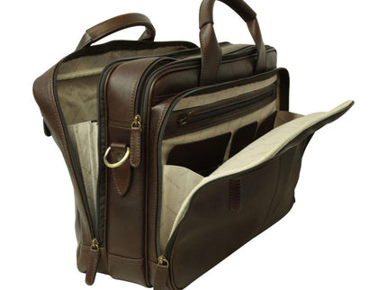 Italiaanselerenaktetas-Donkerbruinbinnenkant - Richards-Specials-Store.com