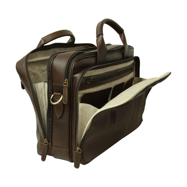 Italiaanselerenaktetas-Donkerbruinbinnenkant - Richards-Specials-Store.com