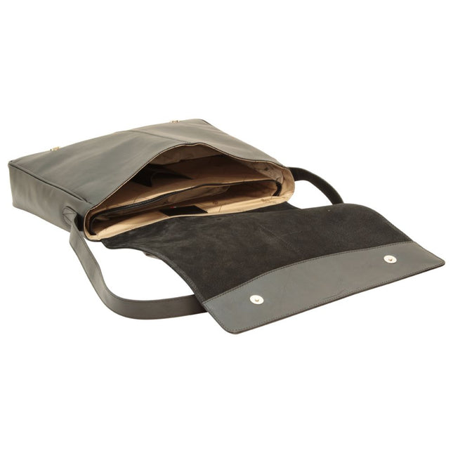 Fabrizio | Italiaans volnerf leren messenger tas