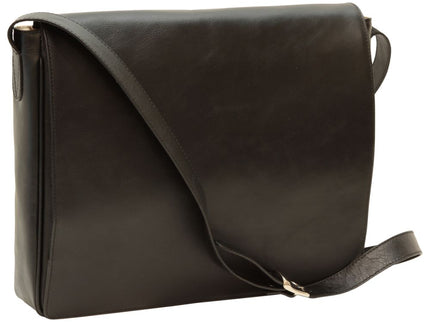 Fabrizio | Italiaans volnerf leren messenger tas