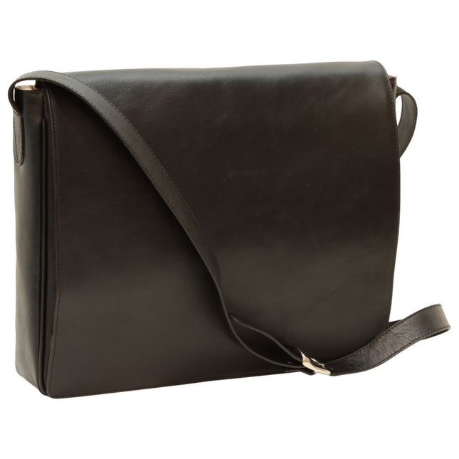 Fabrizio | Italiaans volnerf leren messenger tas