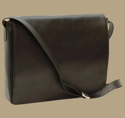 Fabrizio | Italiaans volnerf leren messenger tas