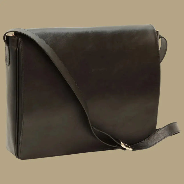 Fabrizio | Italiaans volnerf leren messenger tas