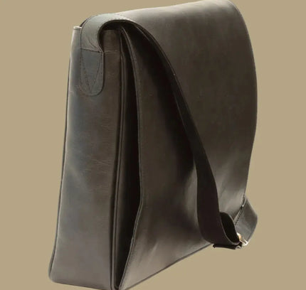 Fabrizio | Italiaans volnerf leren messenger tas