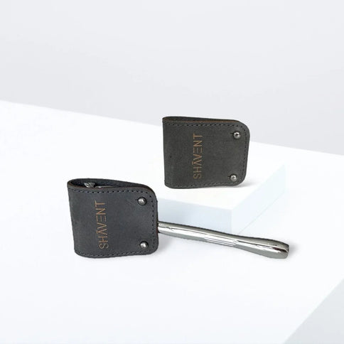 KlingenschutzLederaufweiss - Richards-Specials-Store.com