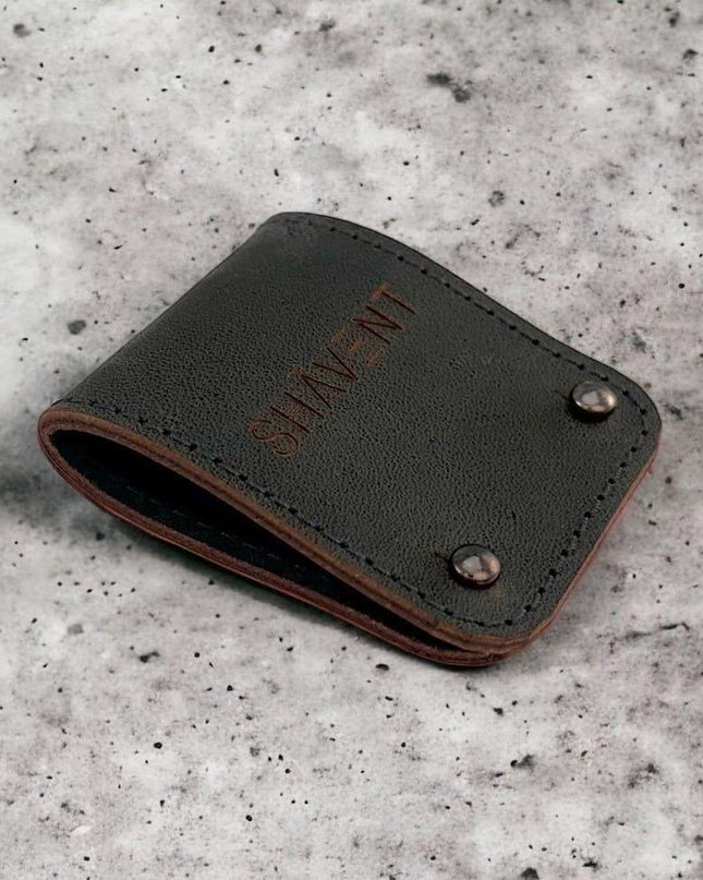 SHAVENT mesbescherming van premiumleer – elegante, duurzame bescherming voor uw scheermes - Richards-Specials-Store.com