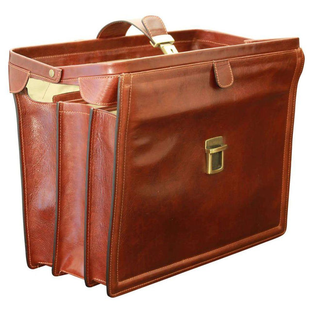 Leather_Briefcase_with_3_compartmens_open - Richards-Specials-Store.com