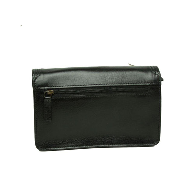 Lerenclutchtas-Zwartachterkant - Richards-Specials-Store.com