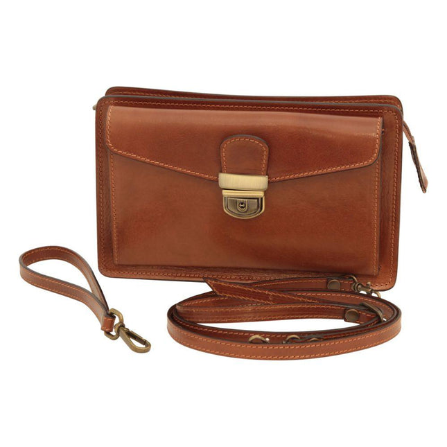 Lerenhandtas-Bruinvoorkant - Richards-Specials-Store.com