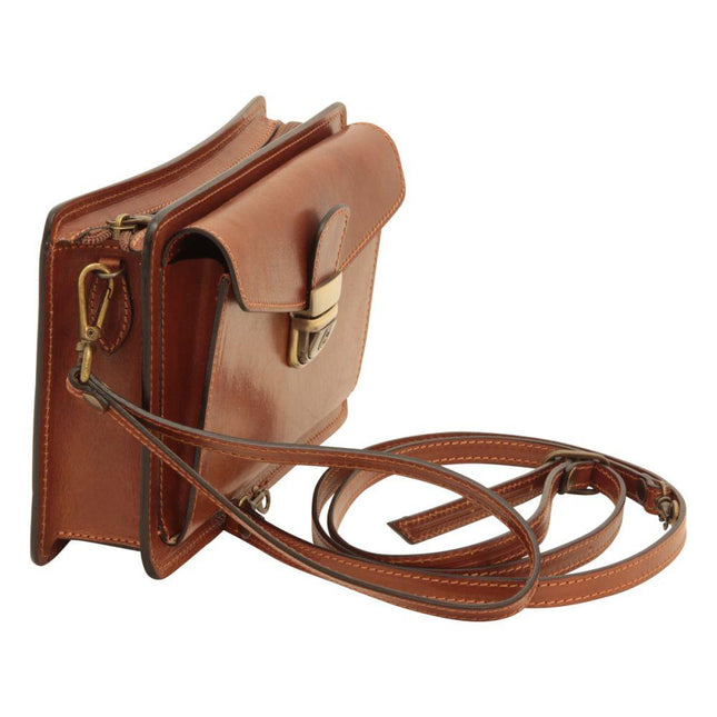 Lerenhandtas-Bruinzijkant - Richards-Specials-Store.com