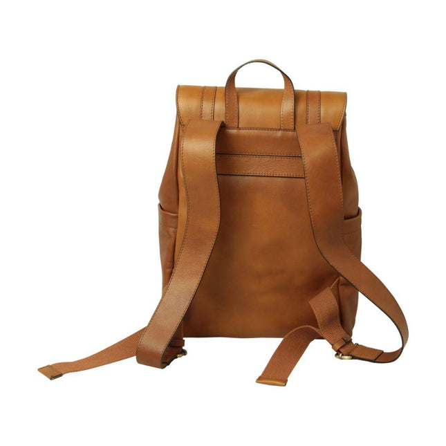 Lerenlaptoprugzakmettrolleyband-Goldachterkant - Richards-Specials-Store.com