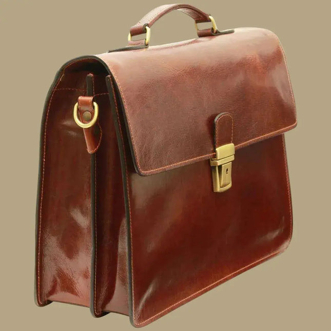 Marco | Leren laptoptas voor heren