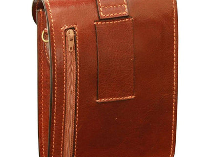Lerenriemtasjecognacachterkant - Richards-Specials-Store.com