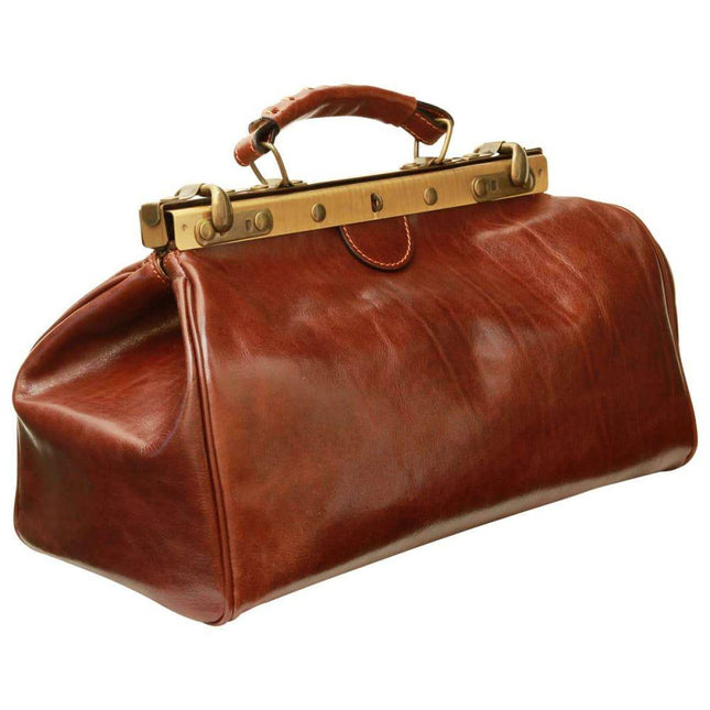 Lerentasmetklemsluitingcognacvoorkant - Richards-Specials-Store.com